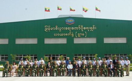 软控助缅甸建成首个轮胎工厂