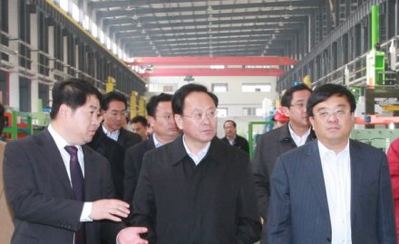 副市长胡绍军到软控装备产业园调研